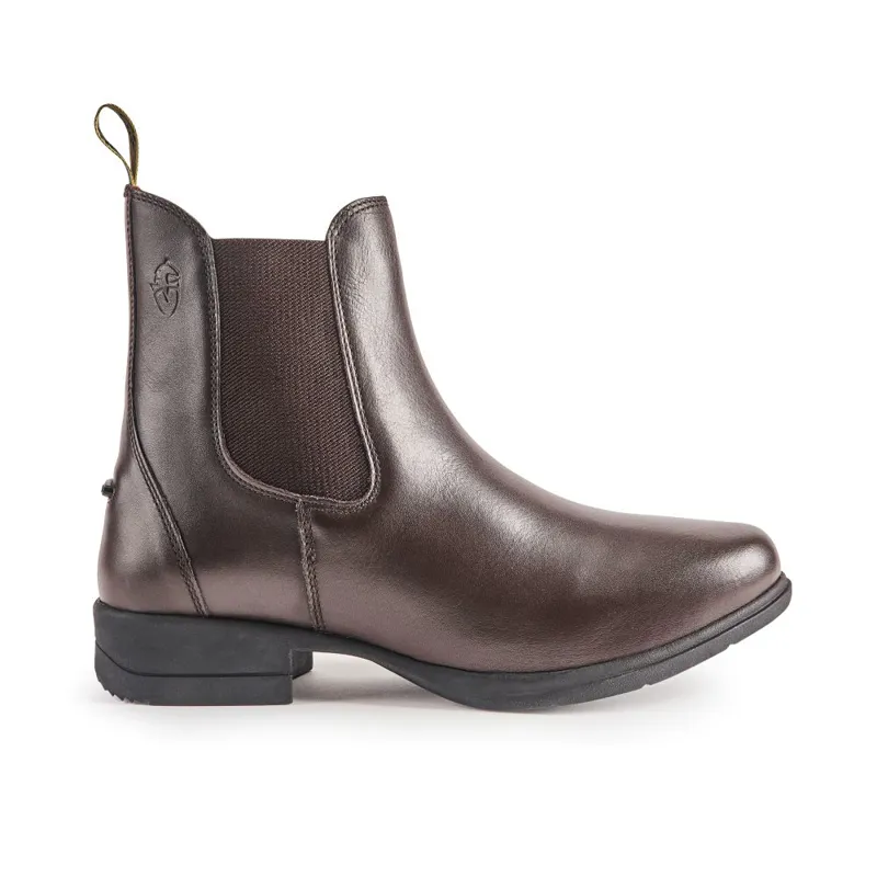 Moretta Lucilla Leather Jodhpur Boots Brown