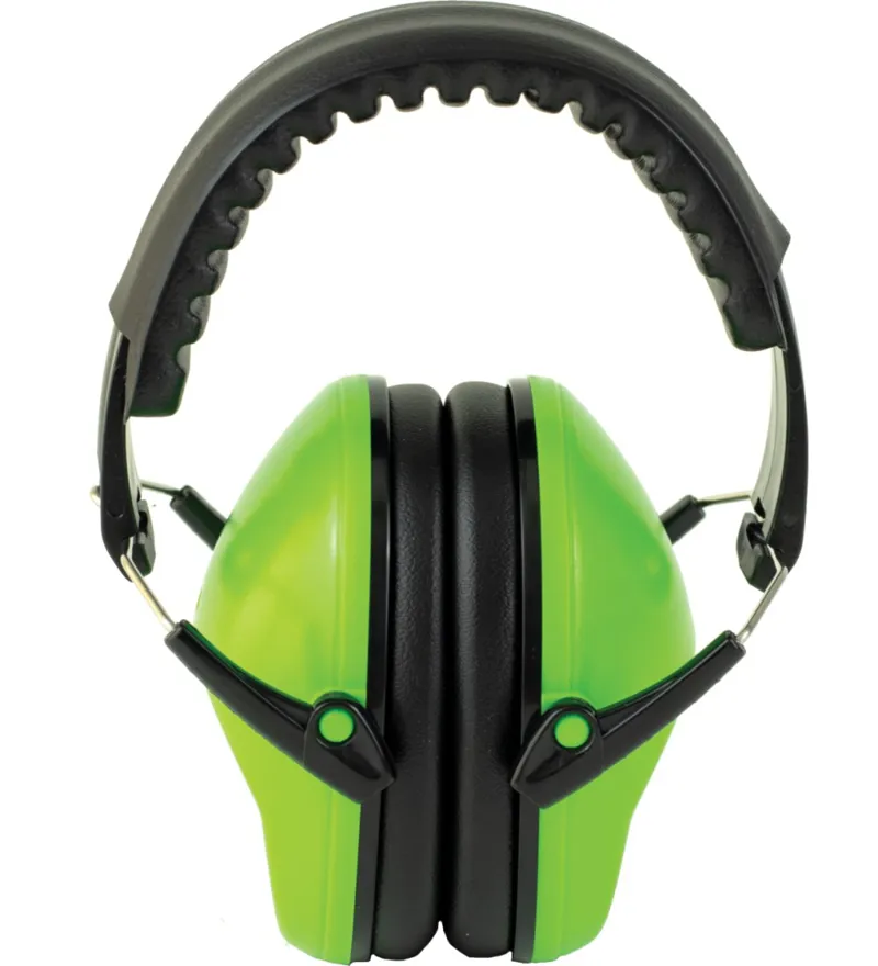 Bisley Compact Hearing Protection Luminous Green-1