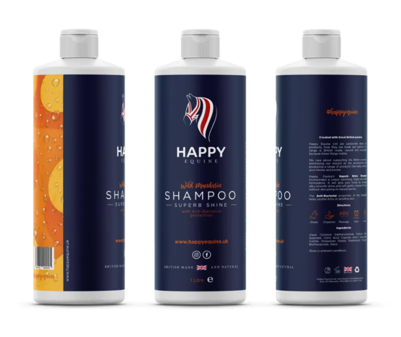 Happy Equine Wild Mandarin Shampoo