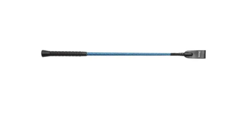 Shires Rubber Grip Whip 21 Navy/Bright Blue