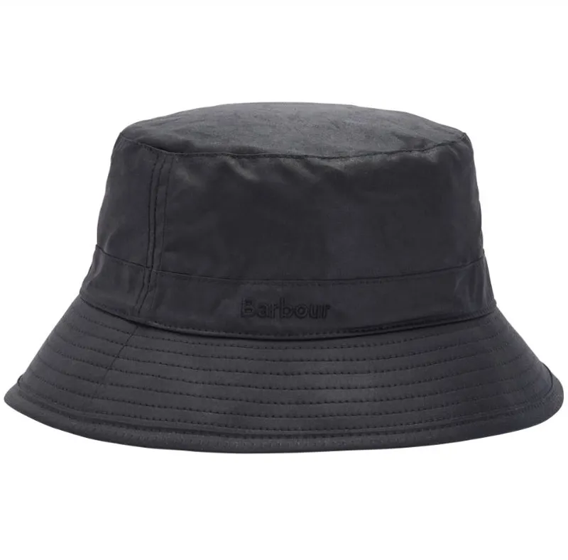 Barbour Wax Sports Hat Black