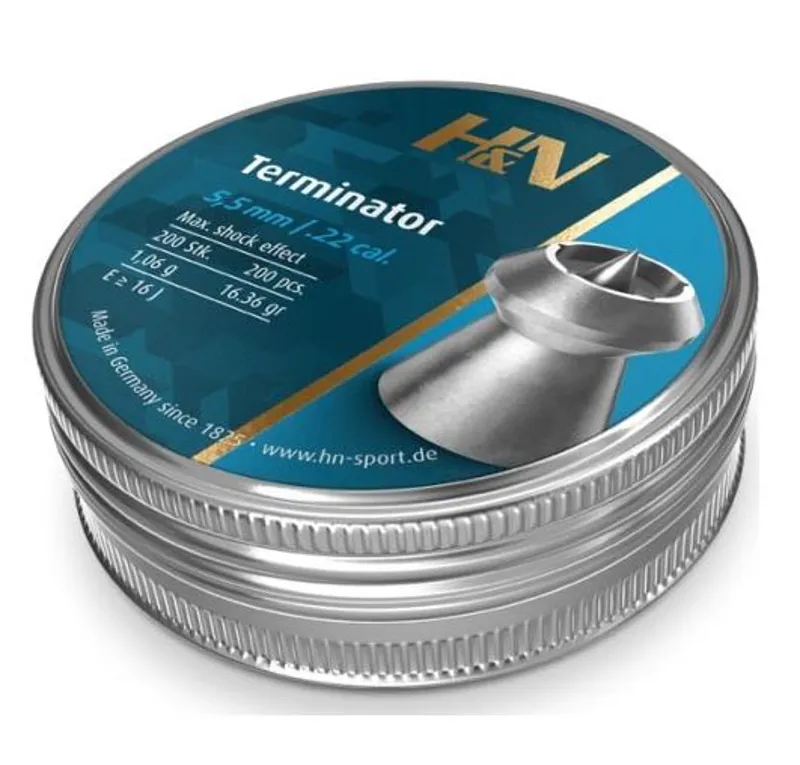H and N Terminator .22 Pellets