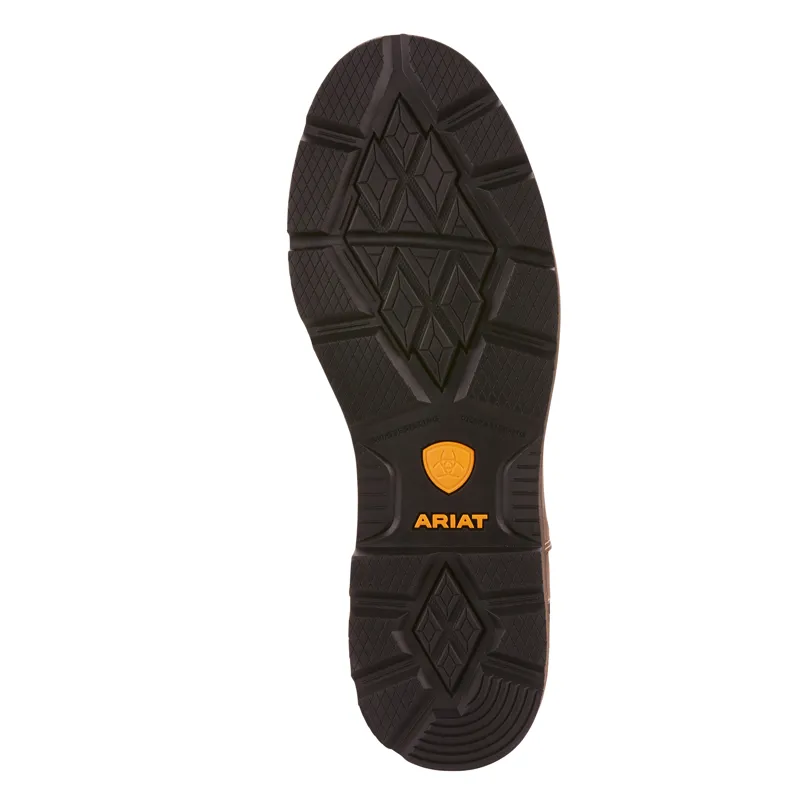 Ariat Groundbreaker Waterproof Steel Toe Work Boot Dark Brown-4