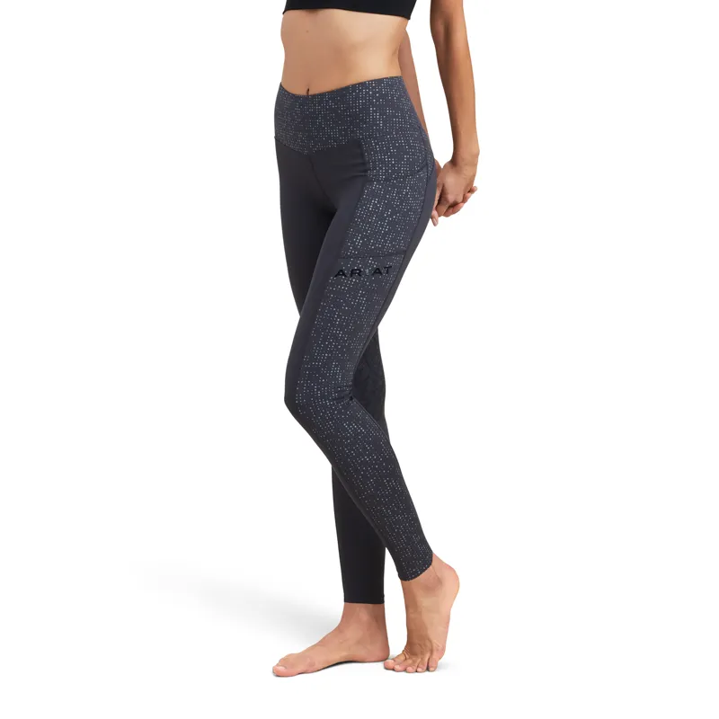 Ariat EOS Lumina Full Seat Riding Tights Ebony
