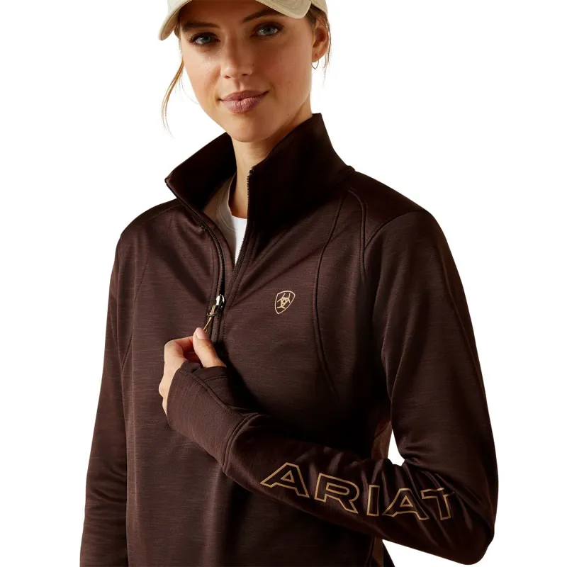 Ariat Team 1/2 Zip Pullover Java-2