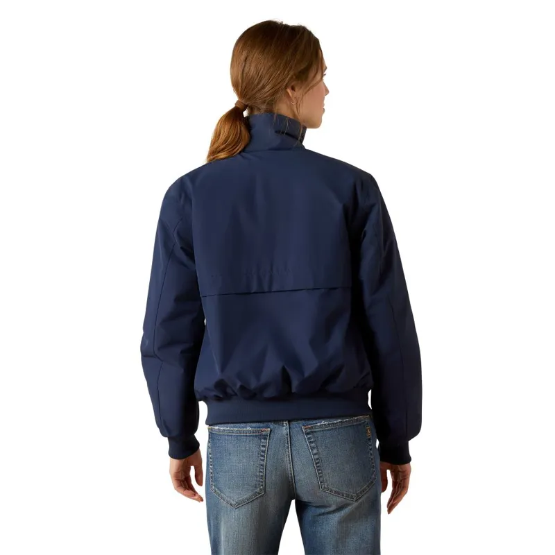 Ariat Ladies Waterproof Stable 2.0 Jacket Navy-1