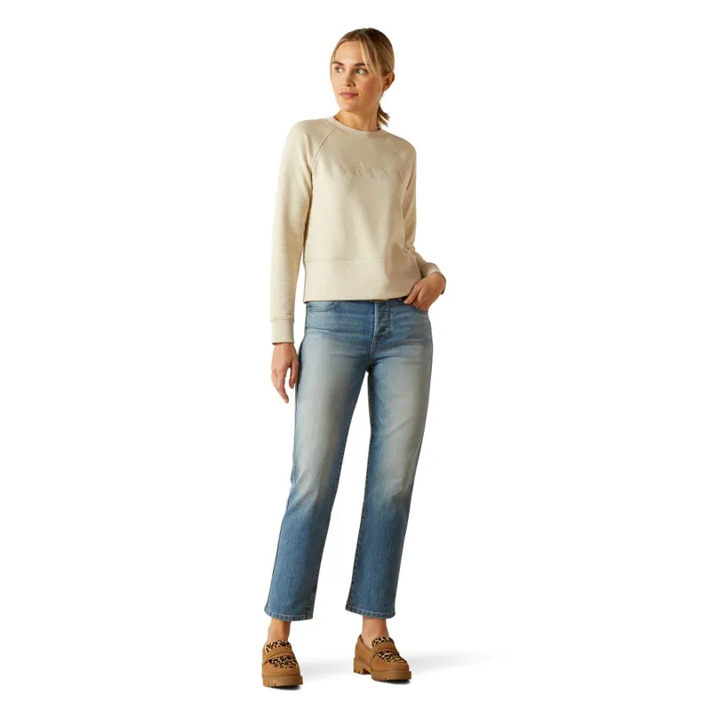 Ariat Martine Sweater Pelican Heather-3