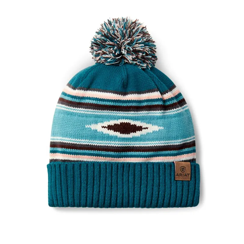 Ariat Serape Beanie Turquoise Serape
