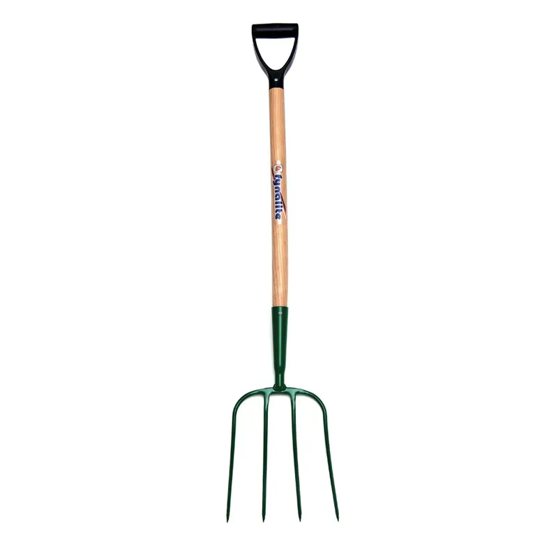 Fyna-Lite Manure Fork 4 Prong D Grip Handle