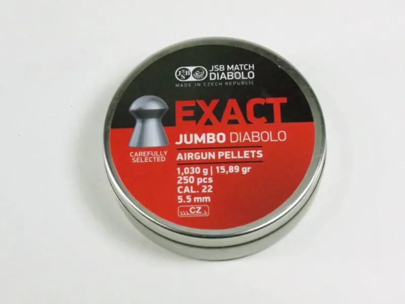 JSB Exact Jumbo Diabolo Pellets .22 15.89gr