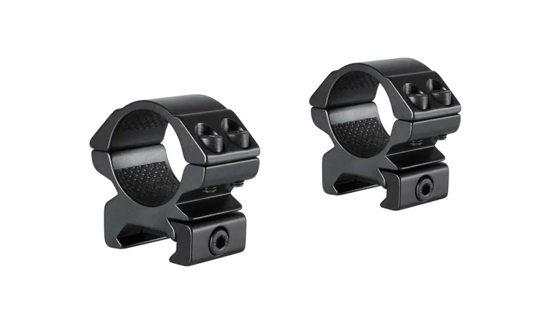 Hawke Match Ring Mounts Weaver- 1 Inch - Low - Double Screw