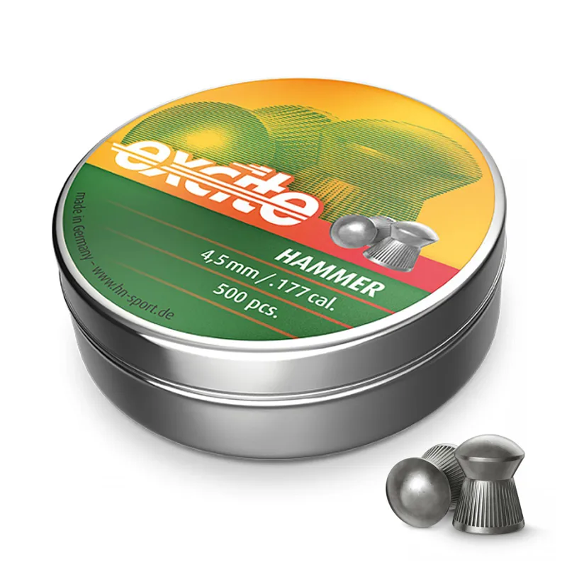 H and N Excite Hammer .177 / 4.5mm Pellets 500