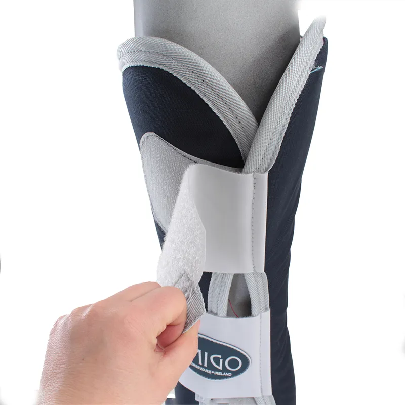 Horseware Amigo Travel Boots Navy Silver-5