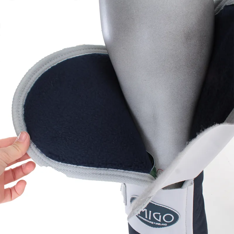 Horseware Amigo Travel Boots Navy Silver-4