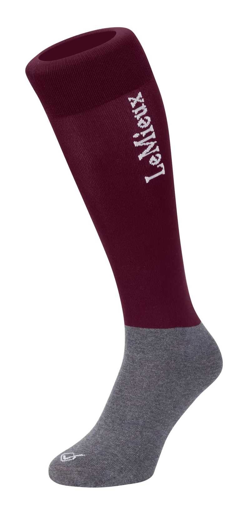 LeMieux Competition Socks 2 Pack Burgundy
