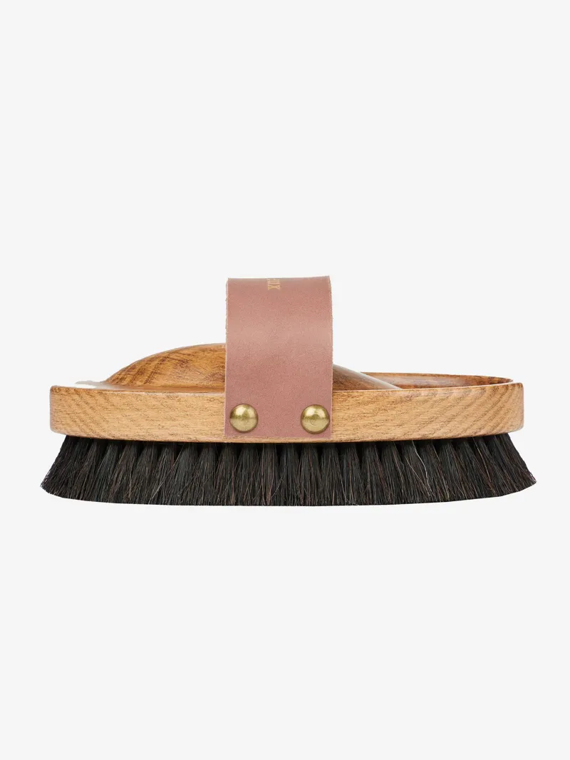 LeMieux Artisan Lambswool Body Brush Brown-1