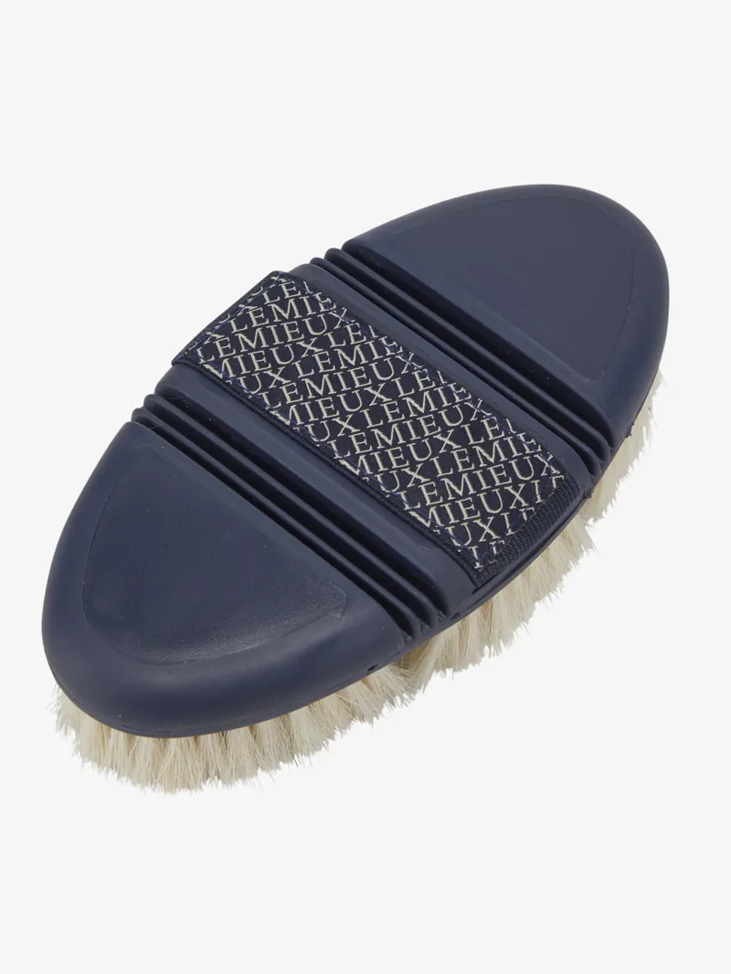 LeMieux Flexi Goat Hair Body Brush Navy-1