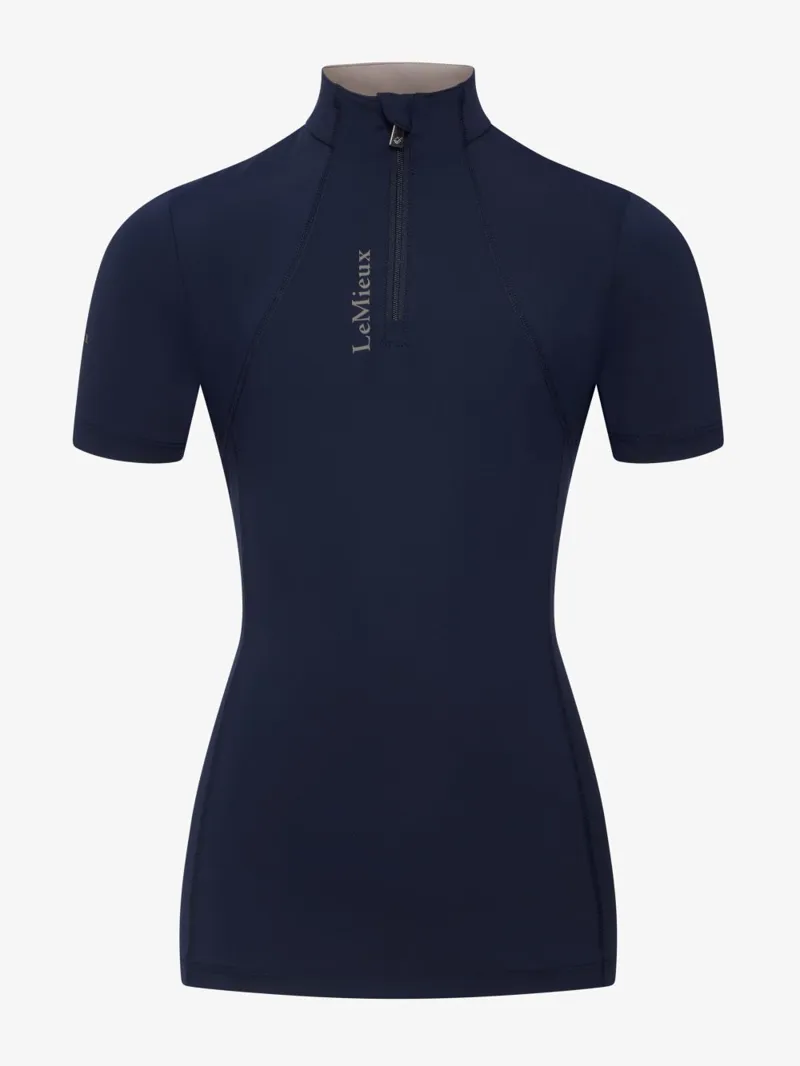 LeMieux Classique Short Sleeved Baselayer Navy