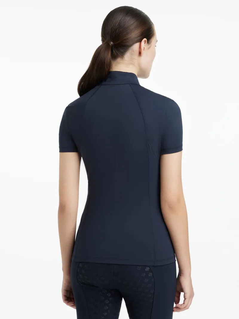 LeMieux Classique Short Sleeved Baselayer Navy-2