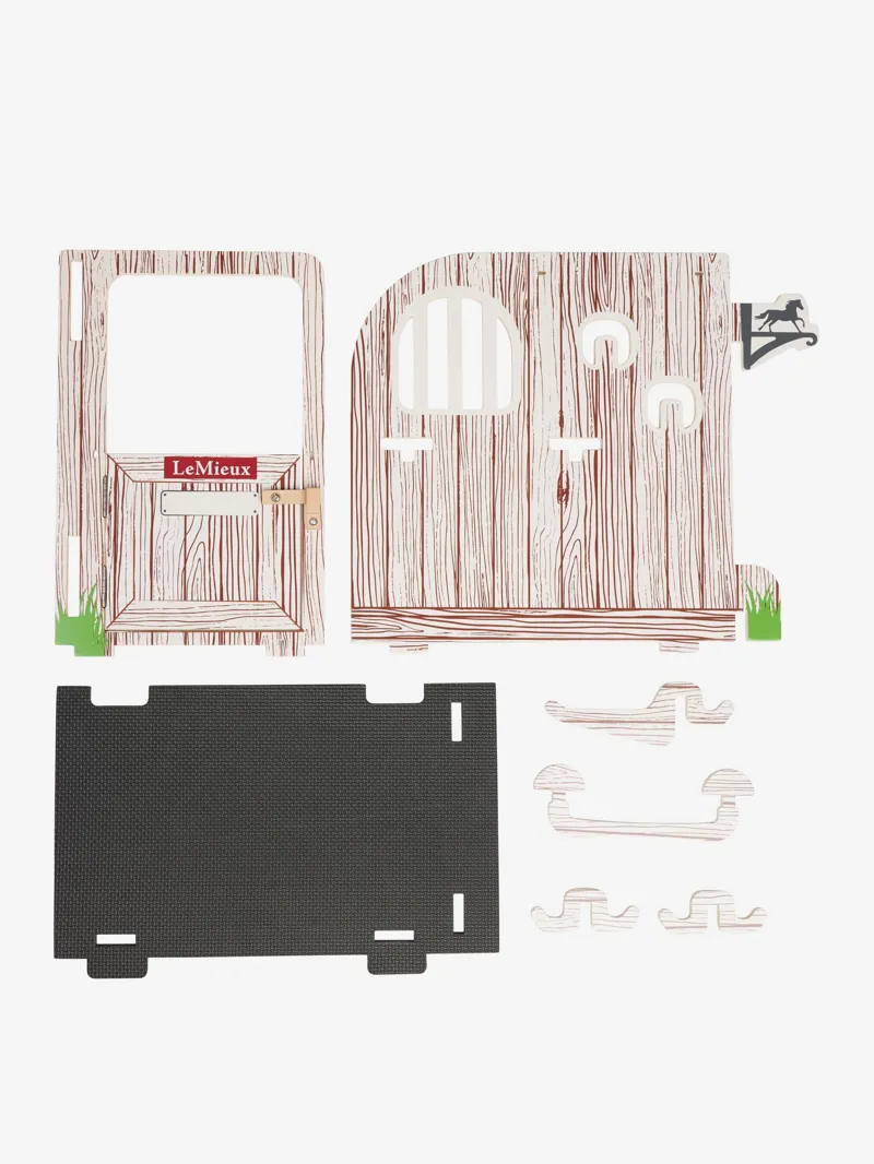 LeMieux Toy Pony Wooden Stable Set-1