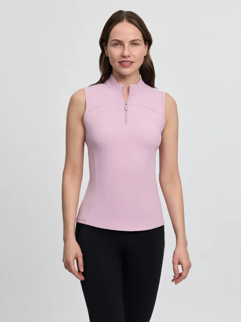 LeMieux Airflow Sleeveless Baselayer Fondant