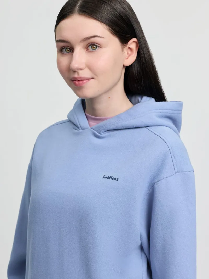 LeMieux Young Rider Sia Hoodie Powder Blue-4