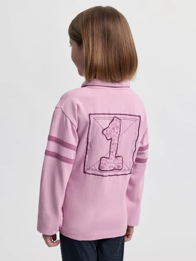 LeMieux Mini Robbie Rugby Shirt Mallow-1