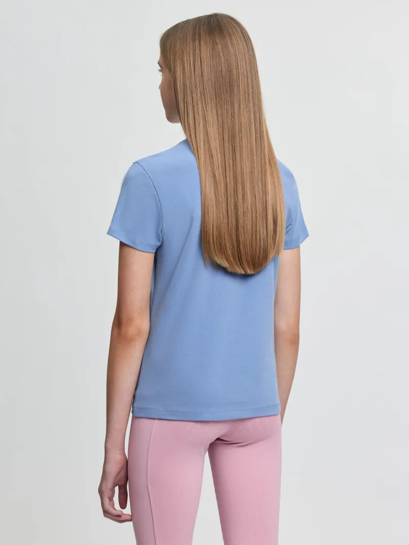 LeMieux Young Rider Arianna T-Shirt Powder Blue-1