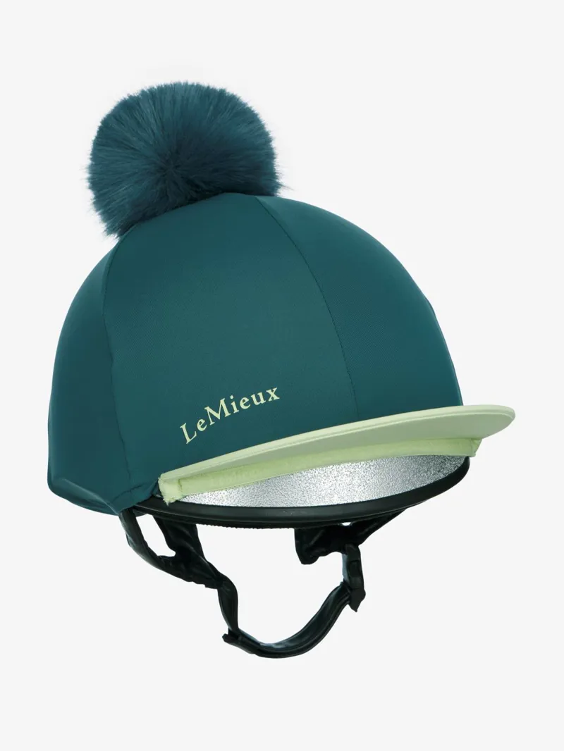 LeMieux Classique Pom Hat Silk Jungle