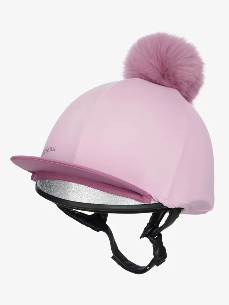 LeMieux Classique Pom Hat Silk Fondant-2