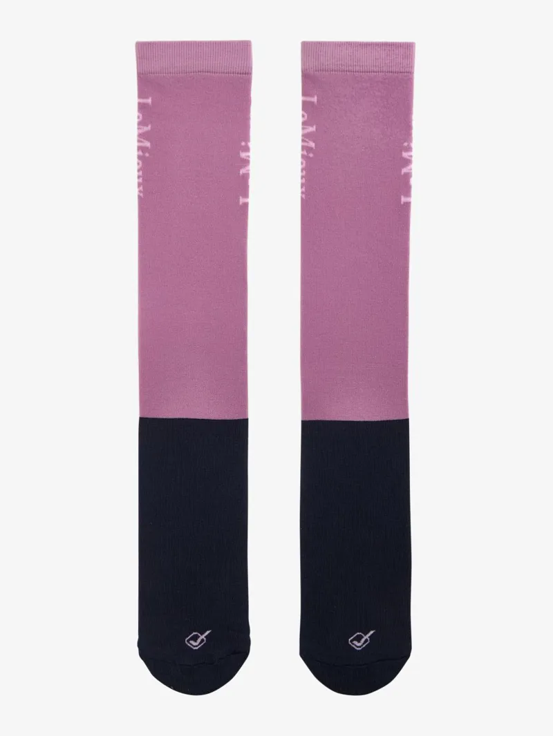 LeMieux Competition Socks 2 Pack Mallow-1