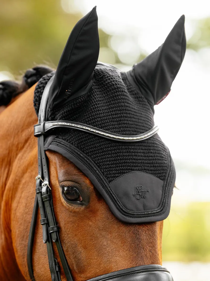 LeMieux Brilliance Fly Hood Black-1