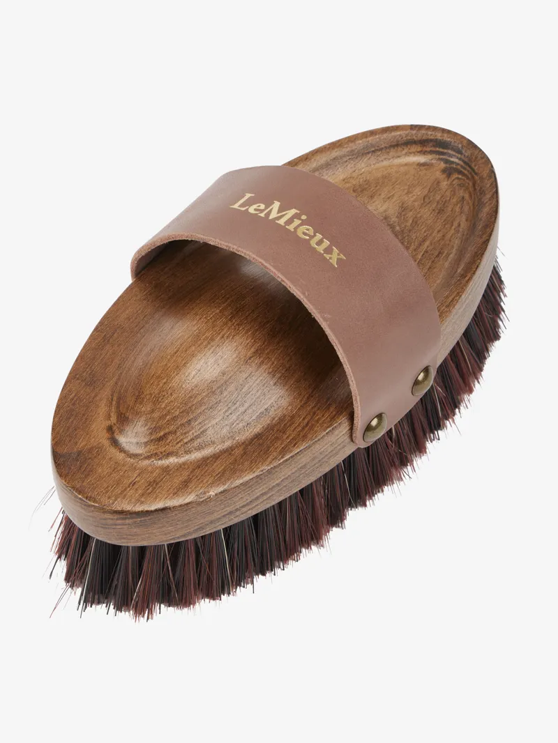 LeMieux Artisan Body Brush Brown-1