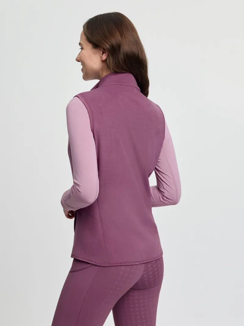 LeMieux Roberta Fleece Gilet Mallow-1