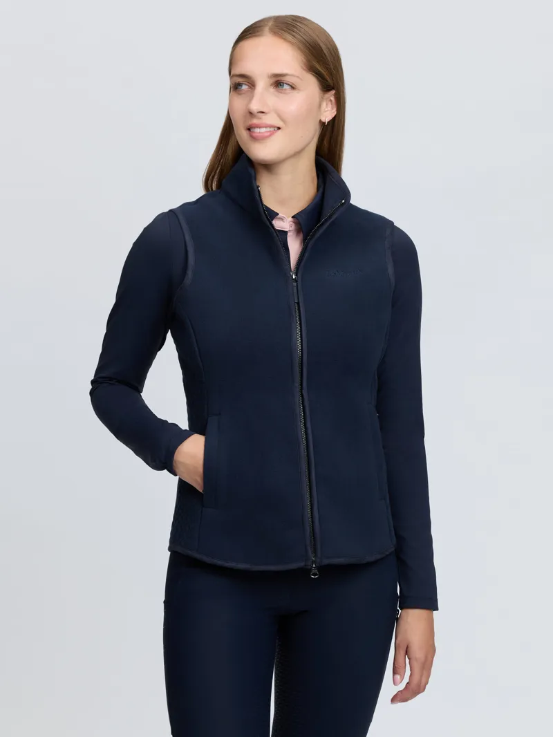 LeMieux Frankie Fleece Gilet Navy