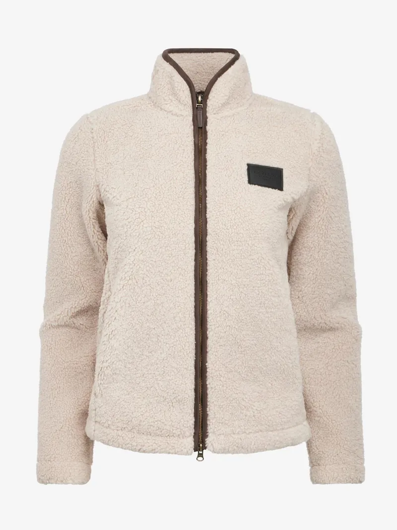 LeMieux Heritage Borg Zip Through Jacket Stone