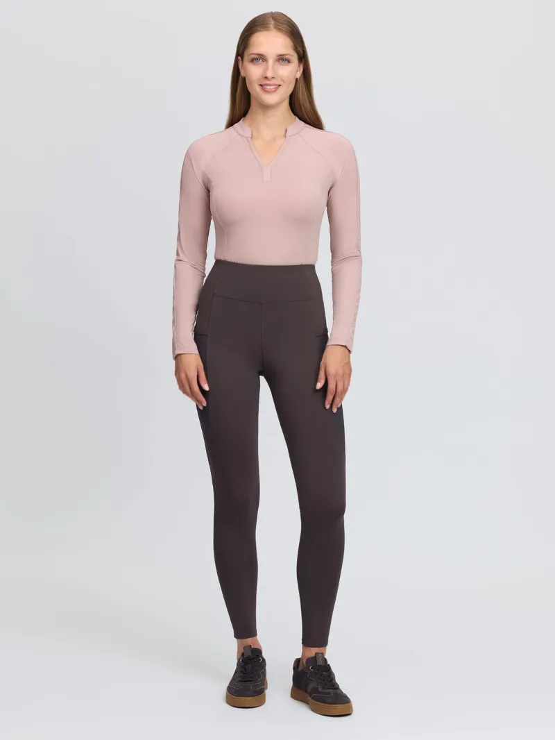 LeMieux Naomi Pull On Breeches Cocoa-1
