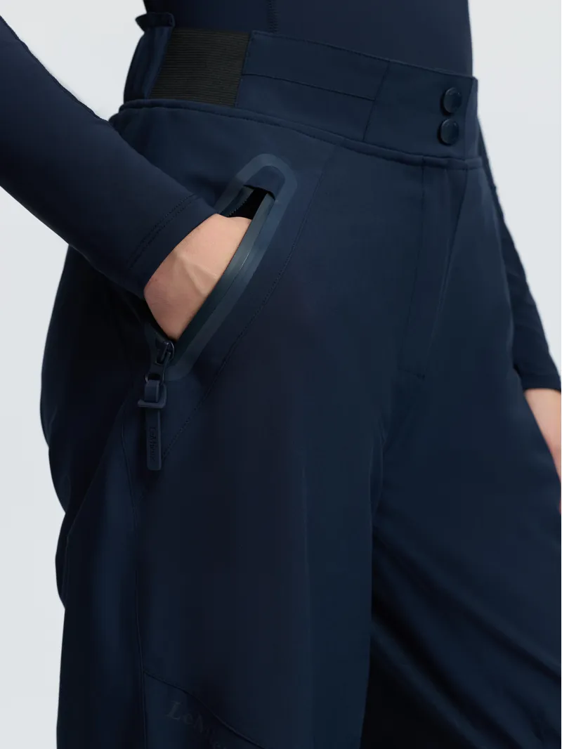 LeMieux Stormwear Performance Waterproof Trousers Navy-4