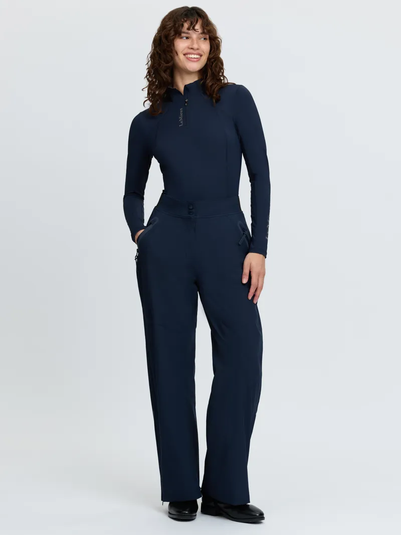 LeMieux Stormwear Performance Waterproof Trousers Navy-5