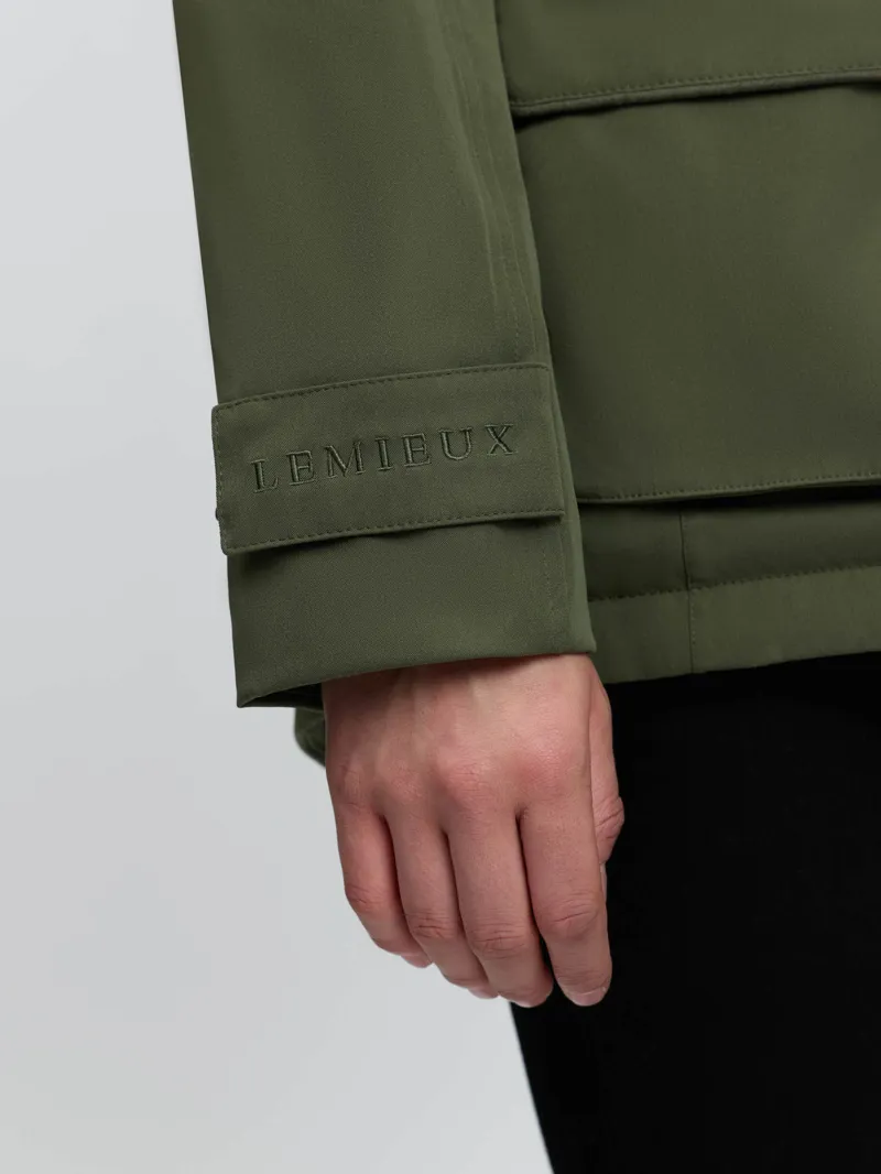 LeMieux Heritage Beatrice Waterproof Coat Olive-5