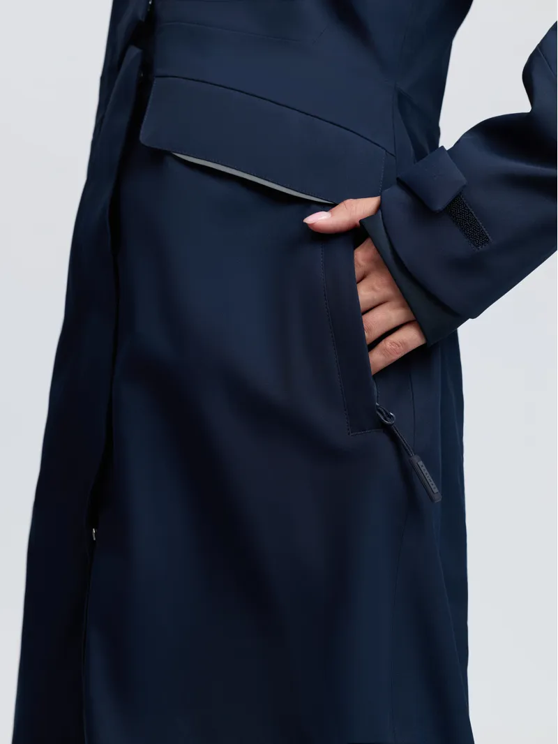 LeMieux Stormwear Performance Riding Coat Navy-4
