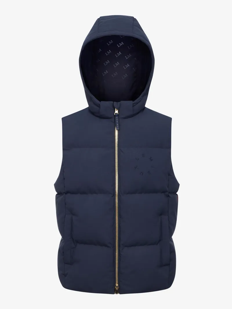 LeMieux Young Rider Joey Hooded Gilet Navy-5
