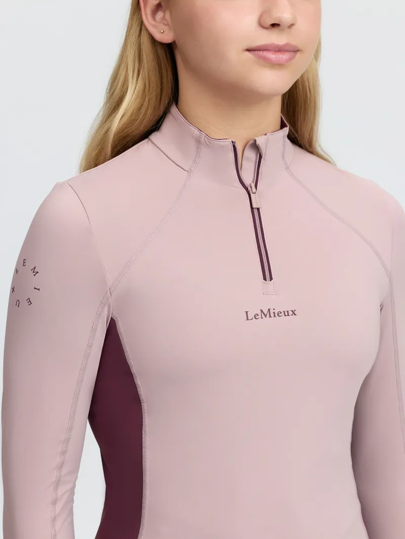LeMieux Young Rider Classique Baselayer Wild Rose-1