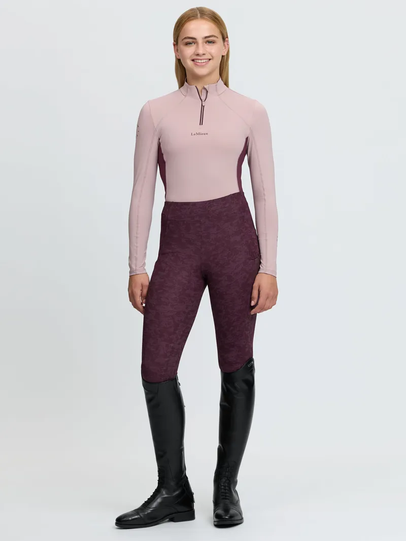 LeMieux Young Rider Classique Baselayer Wild Rose