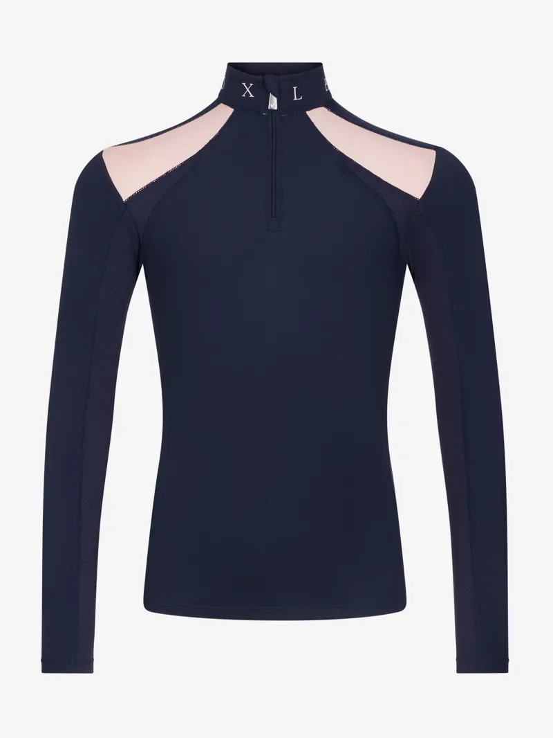 LeMieux Young Rider Mia Mesh Baselayer Navy-5