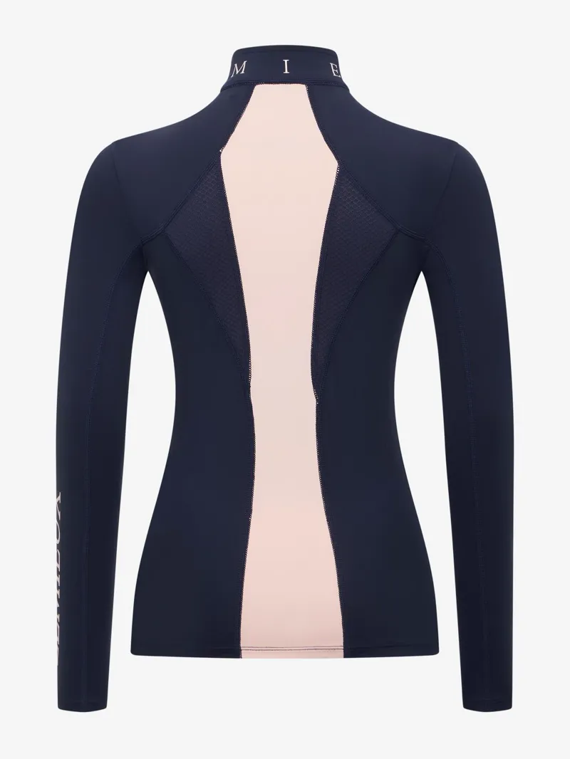 LeMieux Young Rider Mia Mesh Baselayer Navy-4