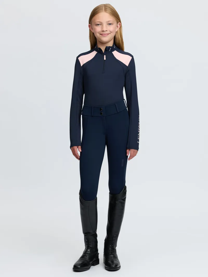 LeMieux Young Rider Mia Mesh Baselayer Navy