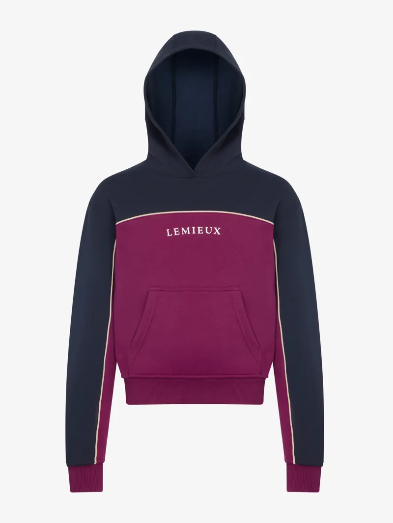 LeMieux Young Rider Sadie Hoodie Blackberry-4