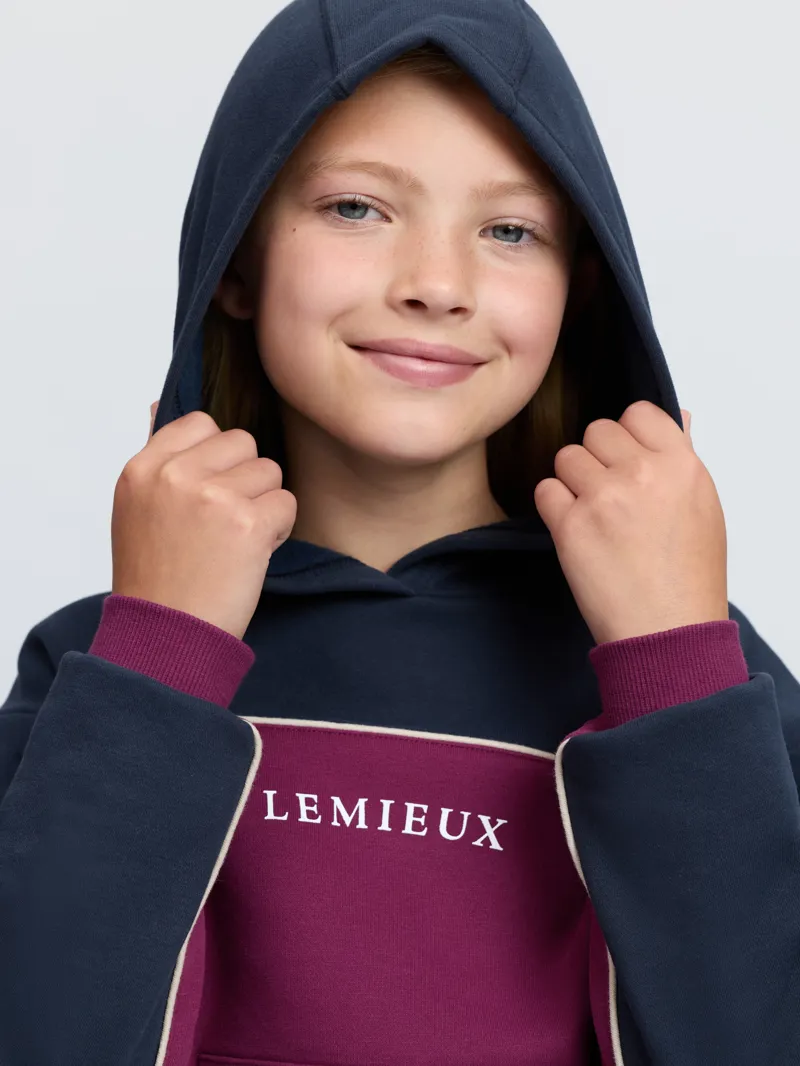 LeMieux Young Rider Sadie Hoodie Blackberry-3