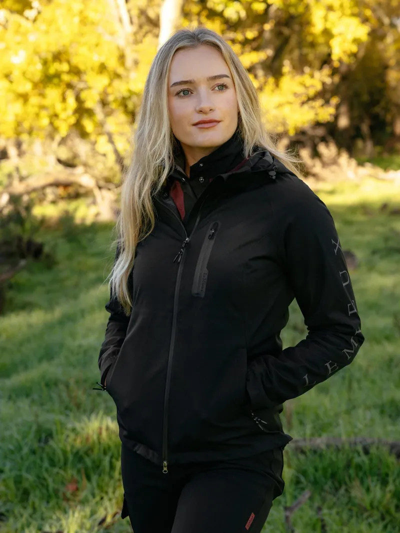 LeMieux Athena Waterproof Lightweight Jacket Black-5